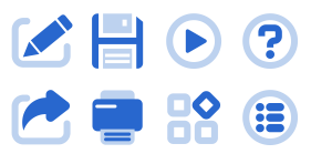 Two color webpage small icon Icons