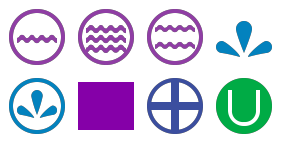 wb_ Thematic schema of water resources Icons