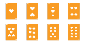 Yellow Poker Icons