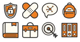 Yellow system Icons