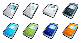 MP3 Player Icons