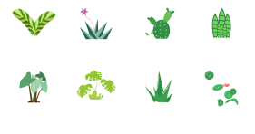 Potted plant Icons