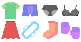 Cotton products & daily necessities Icons