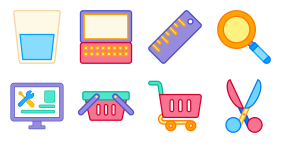 Daily necessities 2 Icons