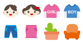Daily necessities Icons