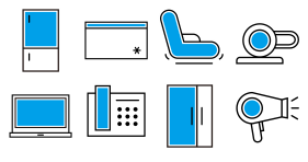 Home appliance icon - line surface combination Icons