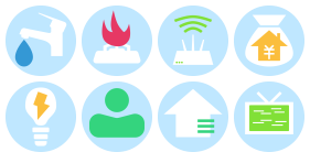 Living payment Icons