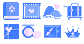 Love your shape Icons