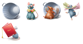 Ratatouille Icons