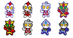 SD Ultraman & Monsters Icons