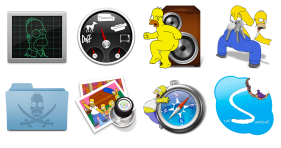 Simpsons 3 Icons