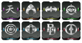 Skrynium Black Icons