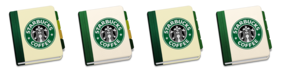 Starbucks Address Book xD Icons