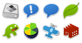 Sticker Pack 1 Icons