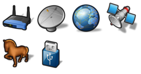 Stroke Networking Icons