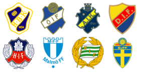 Swedish Football Club Icons