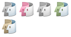 Swirl Finder Icons