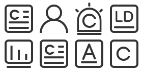 Advertising system Icons