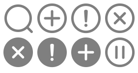 Basic common Icon Icons