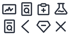Basic icon of financial system Icons