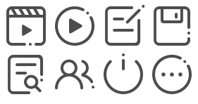 Icon Library of signaling system Icons