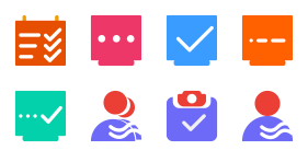 Management system Icon Icons