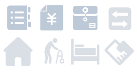 Nursing home management system Icons