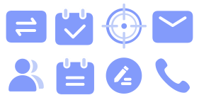 Qianjinding mobile terminal CRM System Icon Icons