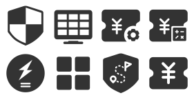 System background area icon Icons