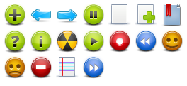 The Martian toolbar Icons