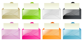 Transparent Mail Icons