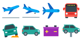 Traffic related Icons