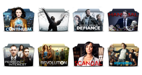 TV Series Folder Pack 5 Icons