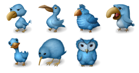 Ugly Birds Icons