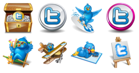 Vector Twitter Icons