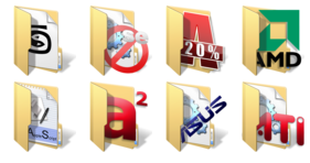 Vista Folders 3 Icons