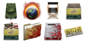 War of the Worlds Icons