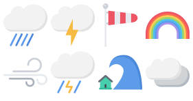 Color weather Icons