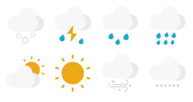 Weather - fill Icons