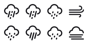 weather forecast Icons
