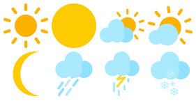 Weather icon Icons