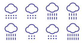 Weather linear Icon Icons