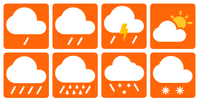 Weather phenomenon Icons