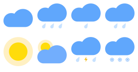 Weather series Icons