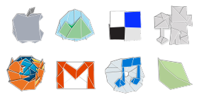 Web 2.0rigami Icons