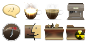 When God Created Coffeebreak Icons