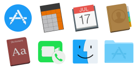 Yosemite Flat Icons